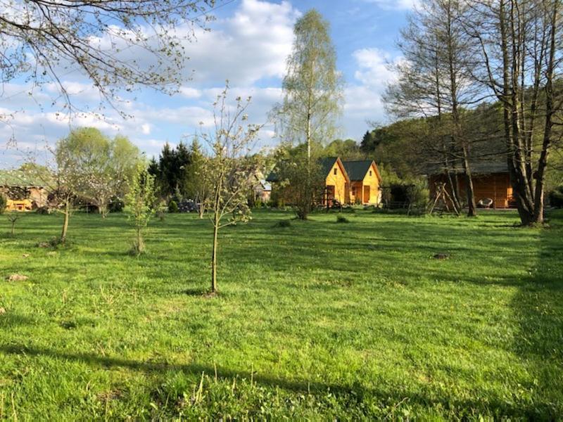 Roztoczanskie Chatki Villa Kaczorki Exterior photo